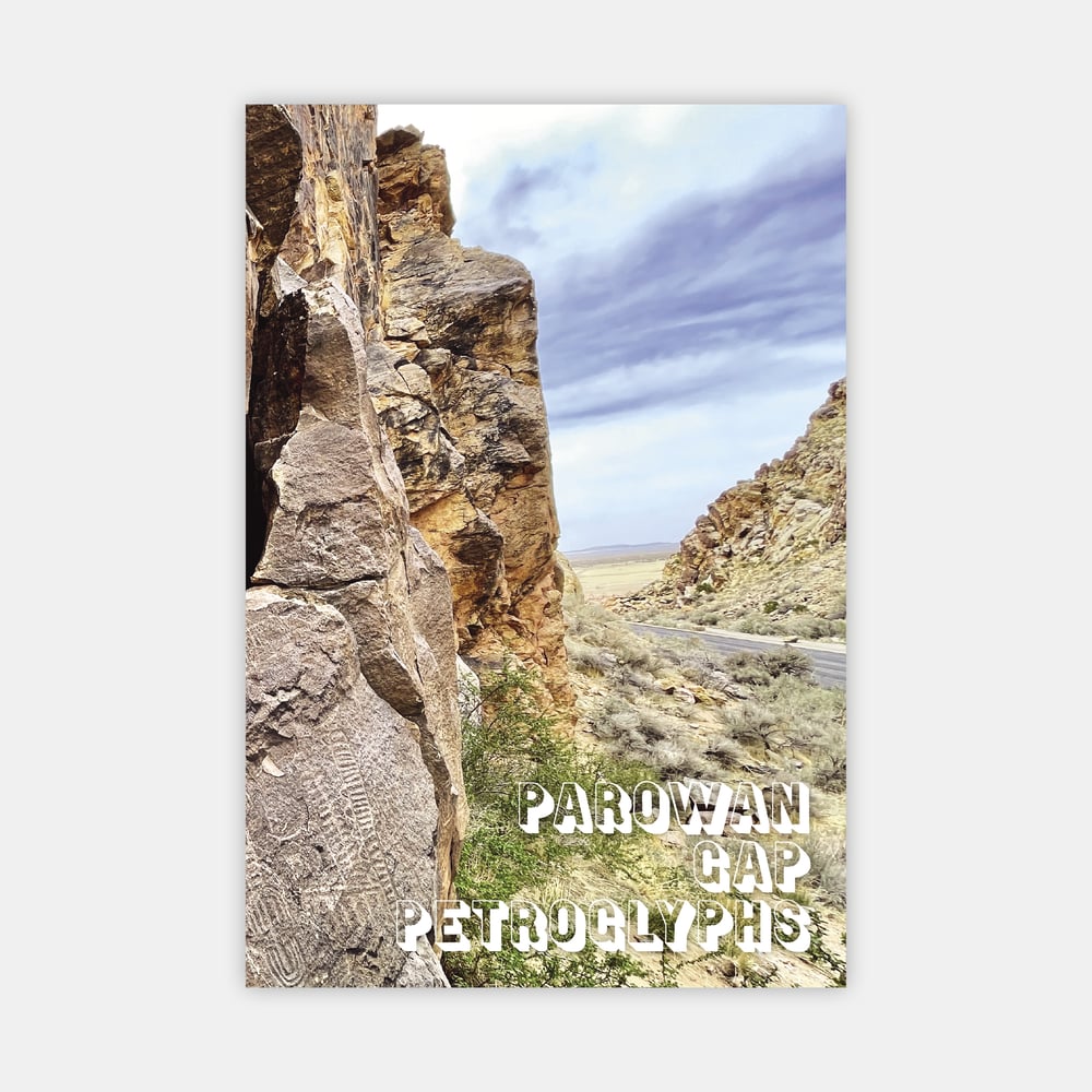 Adventure Zine: Parowan Gap Petroglyphs