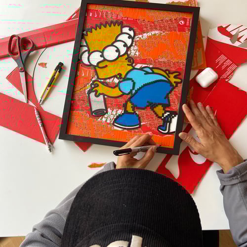 Image of “El Barto” ♻️ Nike Boxes