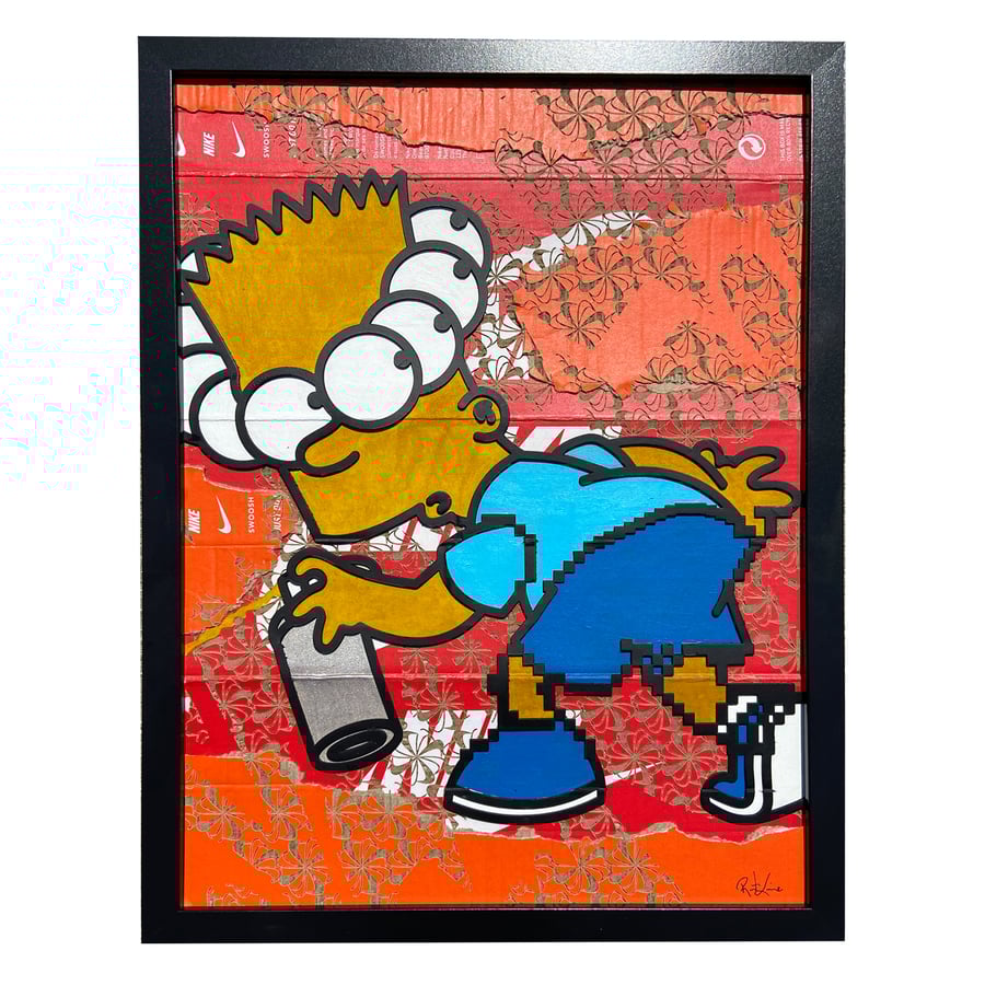 Image of “El Barto” ♻️  Nike Boxes