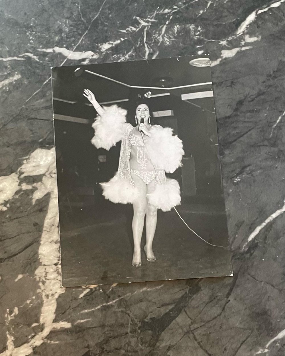 Image of MARABOU BURLESQUE ROBE