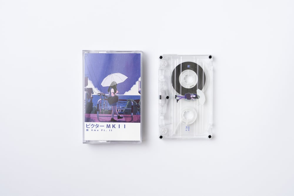 Image of ビクター MKII- 雨 AME PART II Sticker Cassette