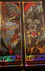 Image of MASTODON US TOUR 2023 - RAGNAROK SET - Bifröst foil variant