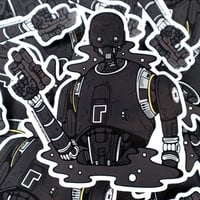 Defected Droid Sticker