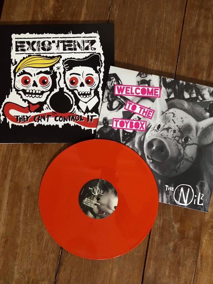 THE NILZ/EXISTENZ split 12” EXISTENZ only! NILZ side does not play!