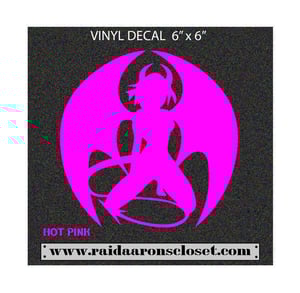 Image of Devilish Mudflap Girl Decal