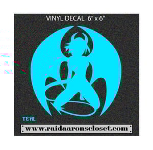 Image of Devilish Mudflap Girl Decal