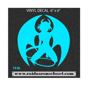 Image of Devilish Mudflap Girl Decal