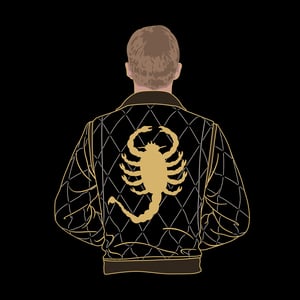 The Scorpion hard enamel pin badge 