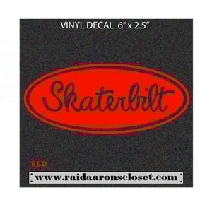Image of Skaterbilt Vinyl Decal
