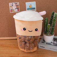Image of Boba Plush with Mini Boba Plushes Inside