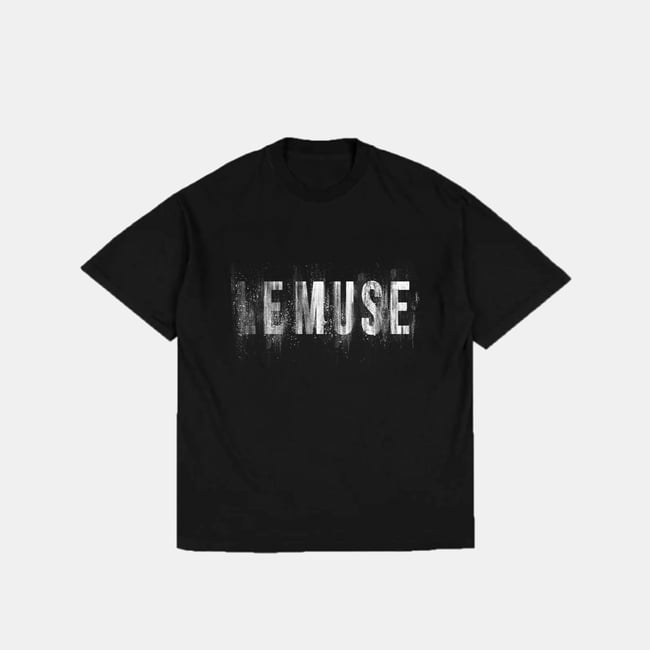 Le Muse Logo Dripped (BLACK)