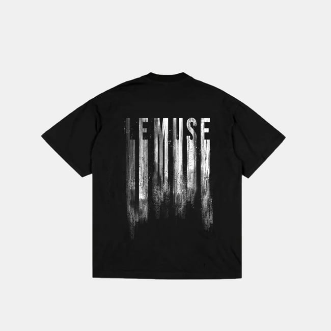 Le Muse Logo Dripped (BLACK)