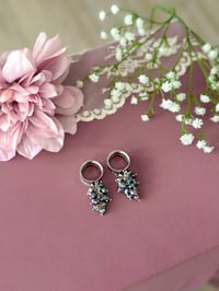 Image 1 of Black Pearl Clusters (Silver)