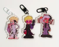 Image of trigun knives vash acrylic charms