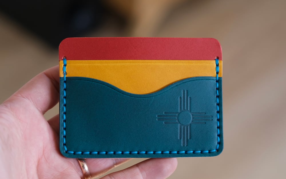 Image of Wedge Wallet - New Mexico