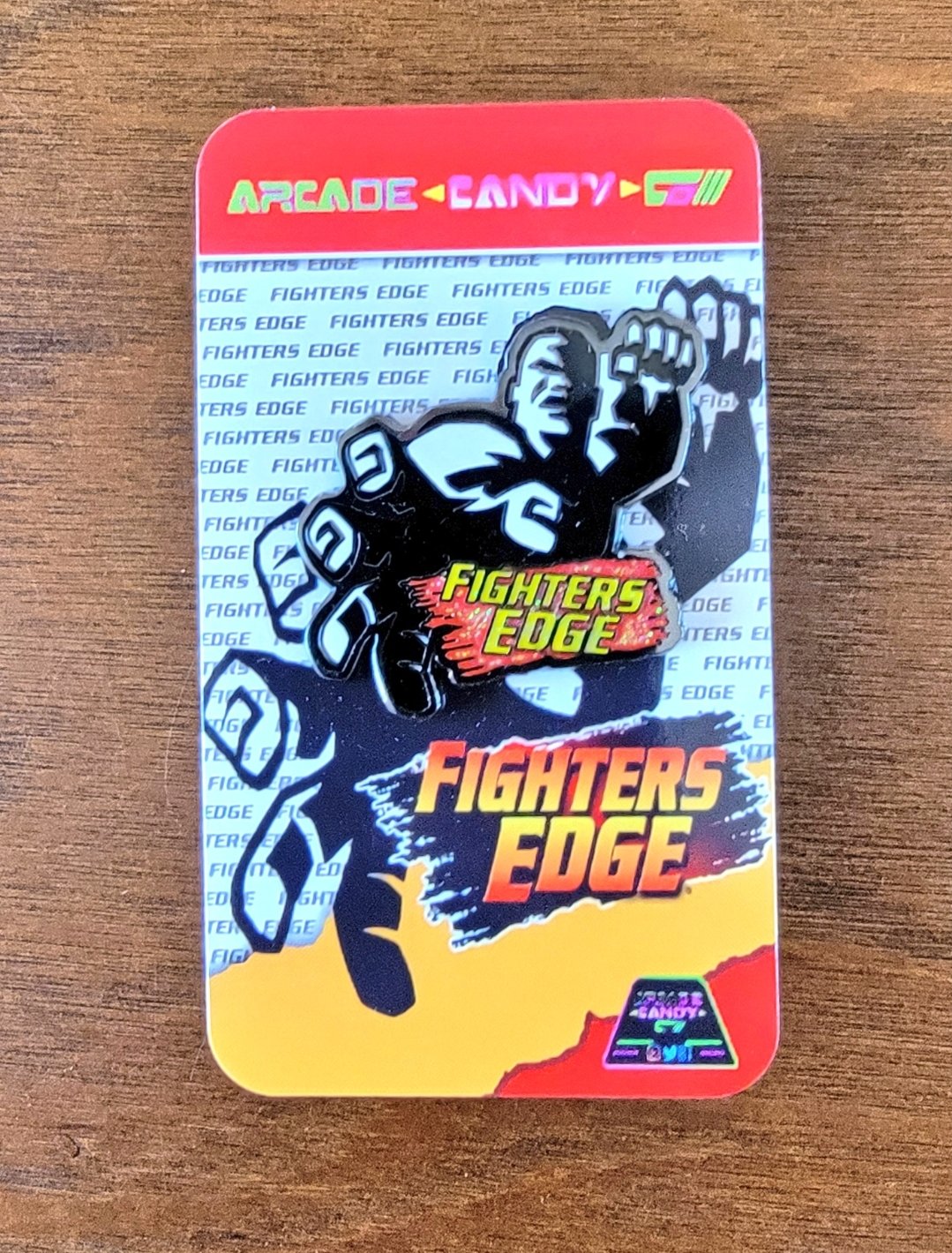 Fighters Edge Pin | Arcade Candy Co.