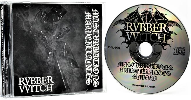 RVBBERVVITCH - Mastvrbations Malveillantes MMXVII (CD)
