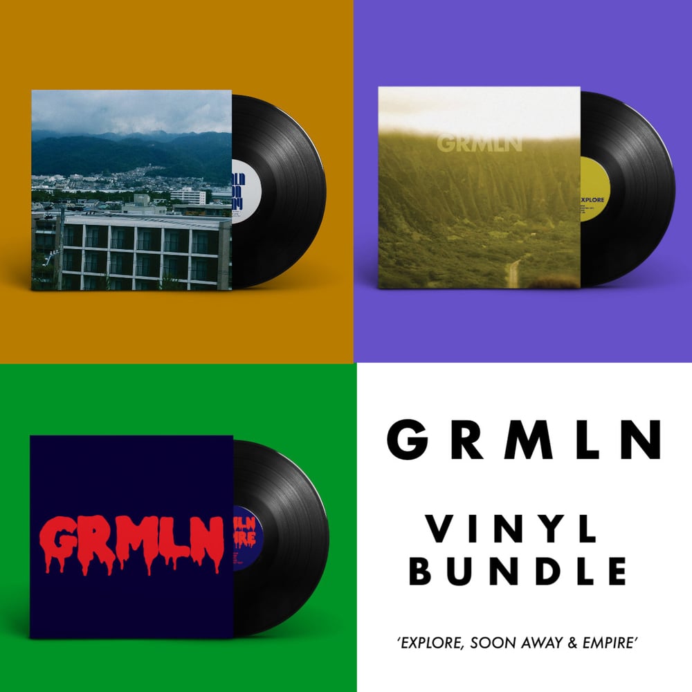 Image of GRMLN Vinyl Bundle (Explore, Empire & Soon Away) LIMITED TIME ONLY
