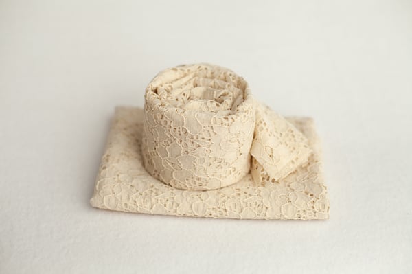 Image of Toasted Almond Lace Wrap