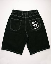 Image 2 of Shadow  Sloucher Jorts