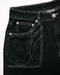 Image 3 of Shadow  Sloucher Jorts