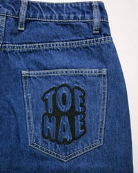 Image 4 of Blue Edition Sloucher Jorts