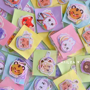 Image of nct dream animals sticker pack