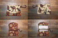 Image 2 of Mini Fabric Wallet - Kangaroo Print