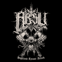 Image 2 of ABSU - HIGHLAND TYRANT ATTACK (VINTAGE WHITE PRINT) MUSCLE SHIRT