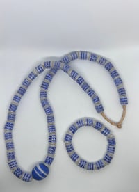 Image 2 of White Trade Beads Set