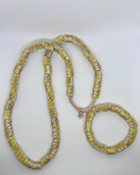 Image 2 of Lime Green Trade Beads Set