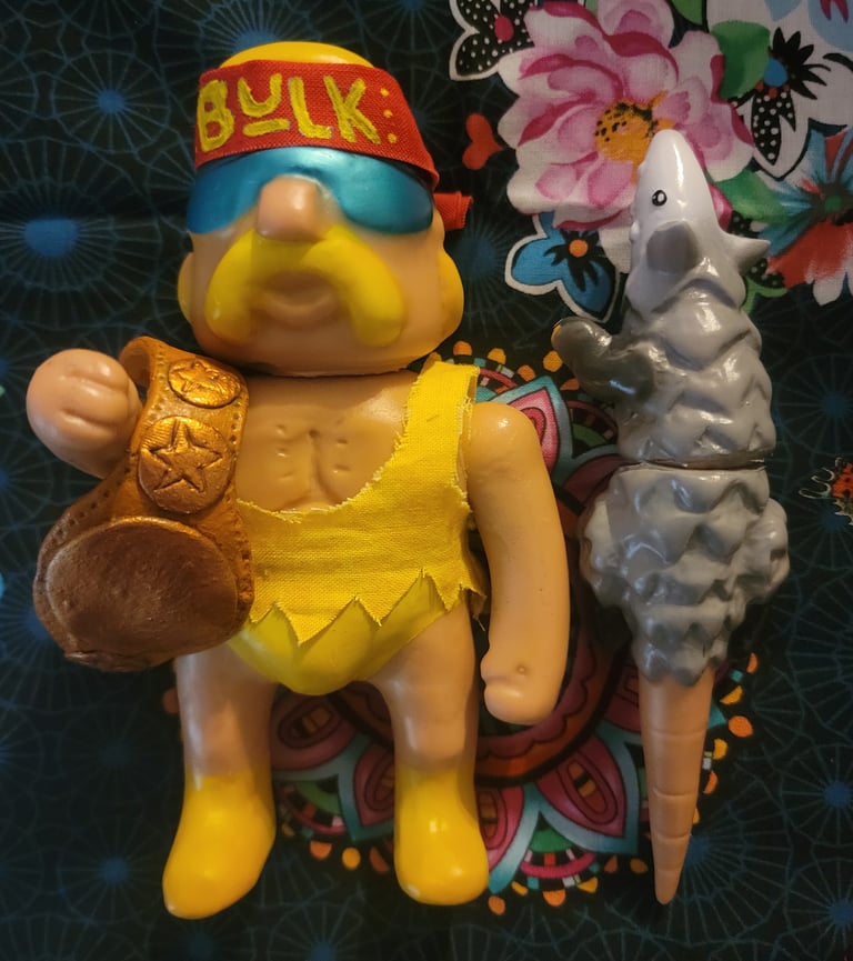 Florida Man & Dog - Sexy Opossum Rider BULK BOGAN WRASTLER