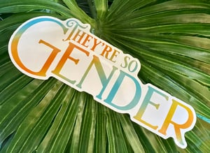 Image of Stickers - So Gender