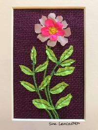 Image 1 of Small Floral Pictures (various colours to choose from in images)