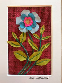 Image 2 of Small Floral Pictures (various colours to choose from in images)