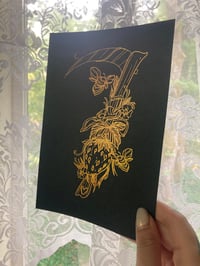 Image 5 of Holographic Gold Prints!
