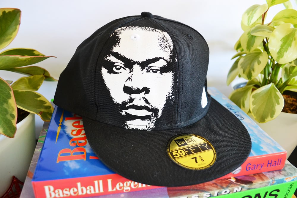 Image of Vintage 2000's Chistopher "Big Black" Boykin New Era Fitted Hat Sz.7-5/8