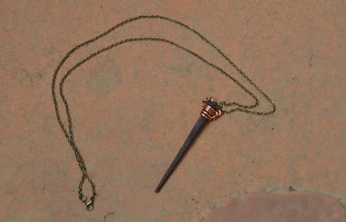 Image of Coffin Nail Necklace