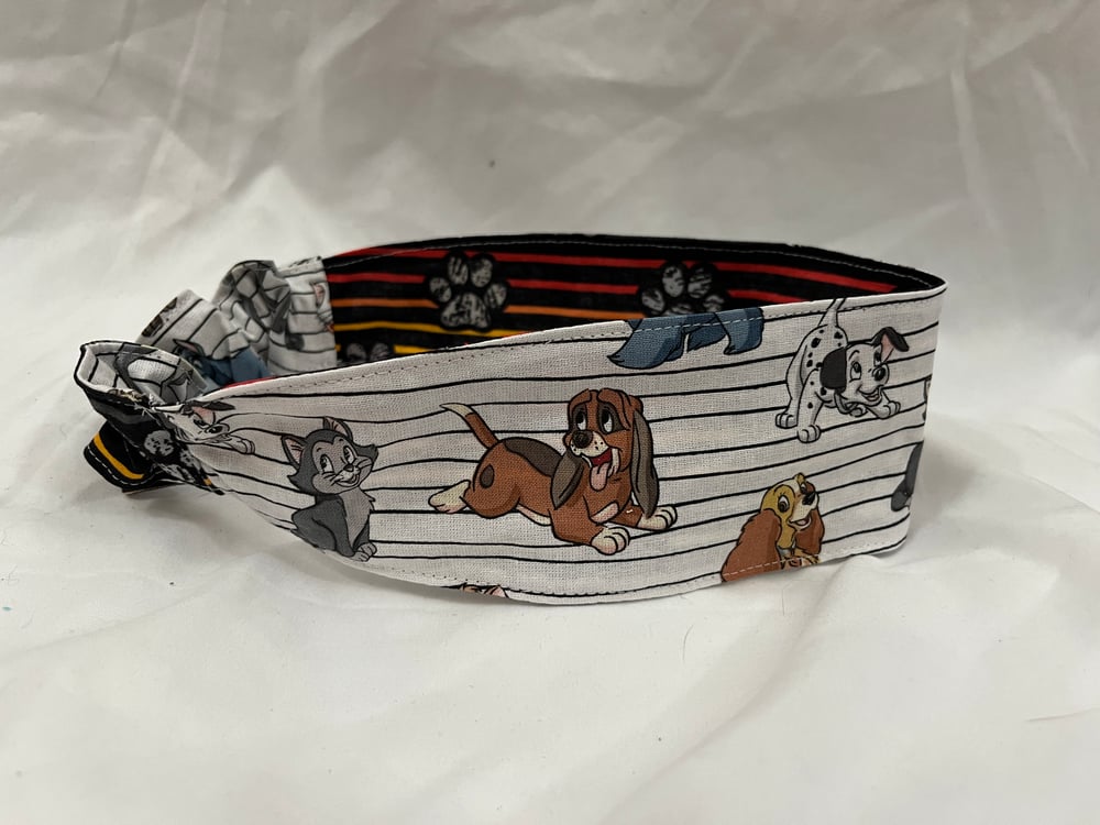 Image of Dogs and Cats Reversible Headband
