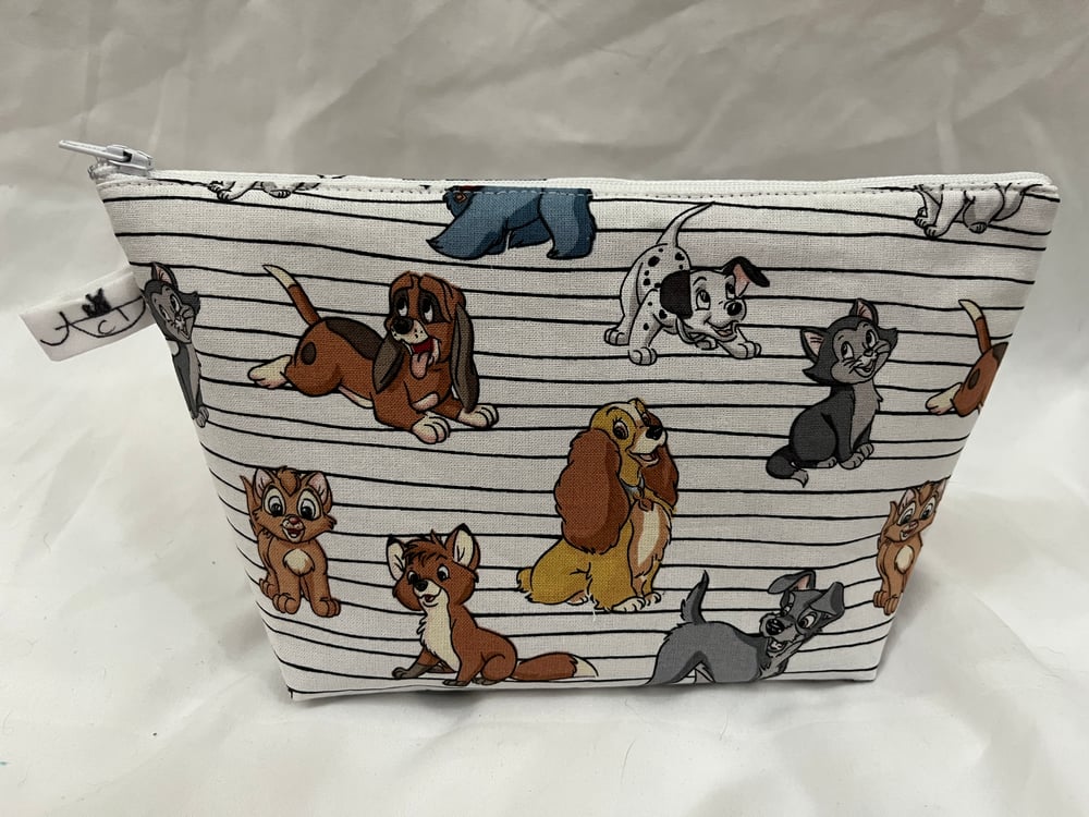 Image of Dogs and Cats Zipper Pouch