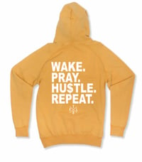 Image 4 of Wake Pray Hustle Repeat Vintage Hoodie 