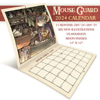 Image 3 of Mouse Guard 2024 Calendar