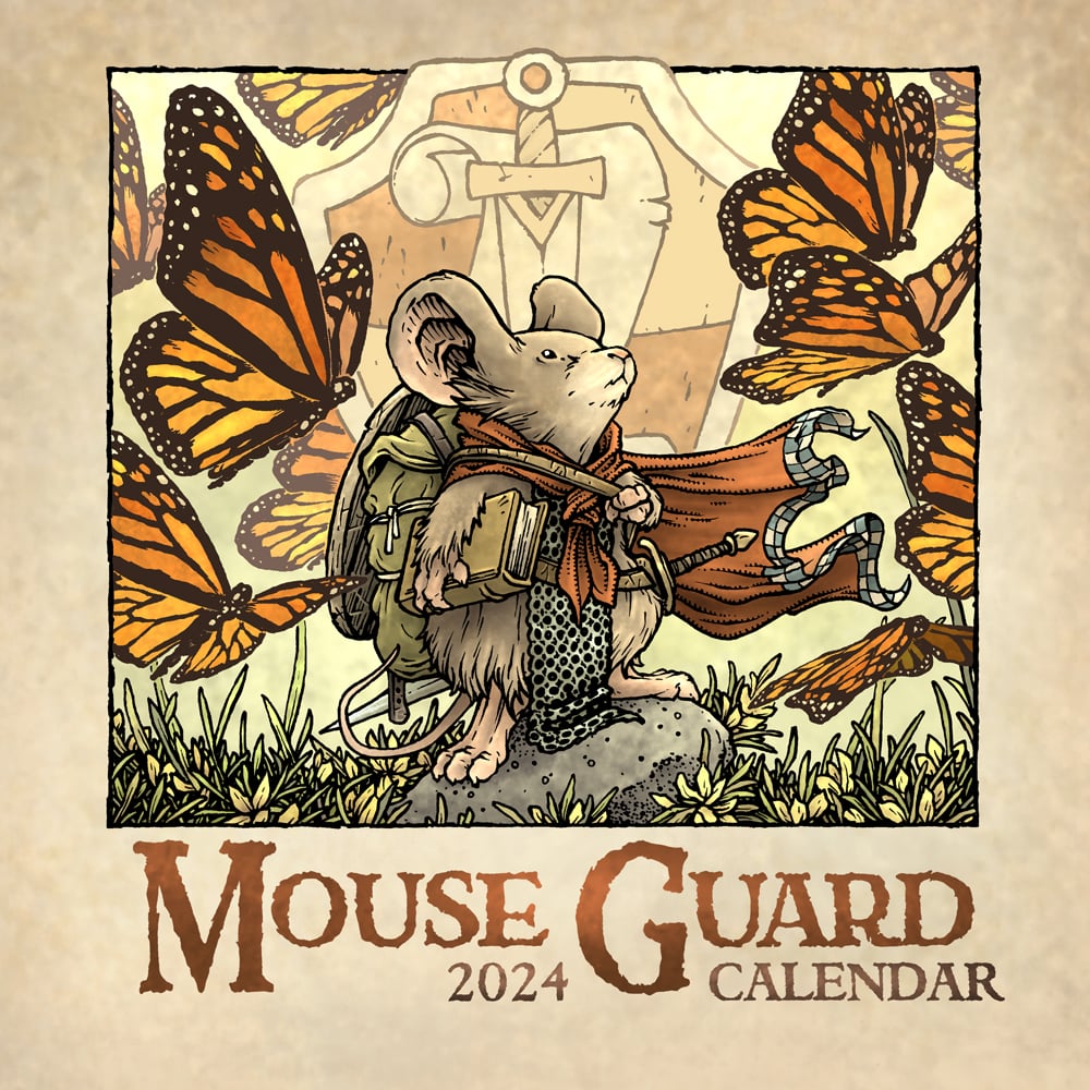 Mouse Guard 2024 Calendar Mouse Guard   Calendar 