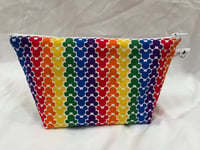 Image 1 of Rainbow Mouse Zipper Pouch