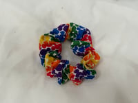 Image 1 of Rainbow Mouse Scrunchie