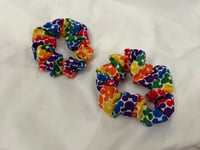 Image 2 of Rainbow Mouse Scrunchie