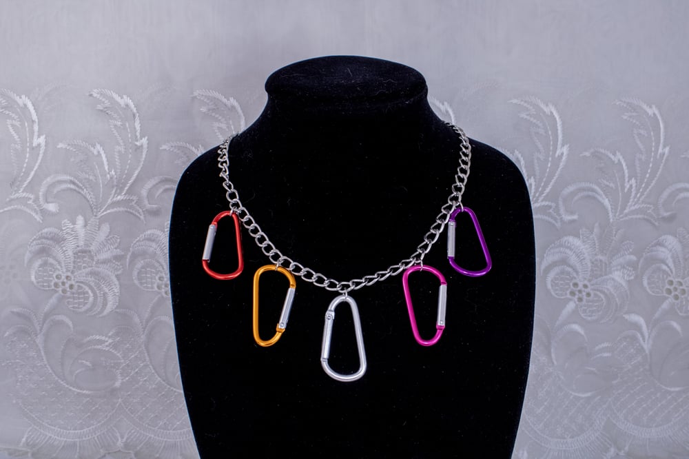 Image of Lesbian Carabiner Necklace