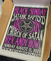 Black Sunday print - Signed by Andy Howl - 13x19