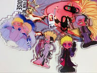 Image of trigun knives vash acrylic charms