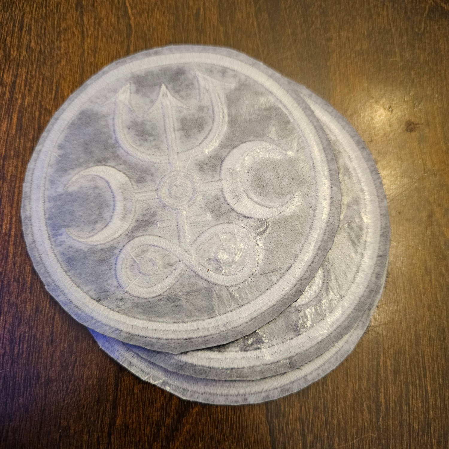 Image of Andy Howl sigil - 4inch embroidered patch